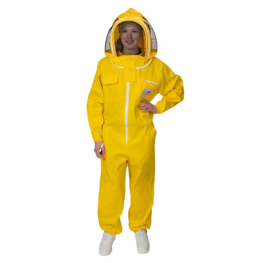 Vented Beekeeping Suit | Yellow Cotton Sting Proof Suit