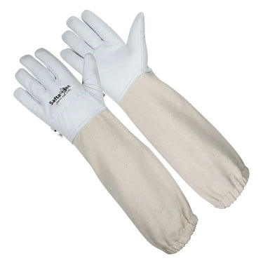 SAFTA Bee Professional Goatskin Beekeeping Gloves