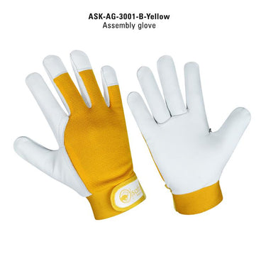 Work Safety Gloves - Yellow Work Gloves