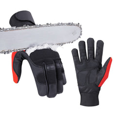 Chainsaw Glove Heavy Duty 17 Layers Anti Chainsaw Safety Protection Class 1 Gloves UK