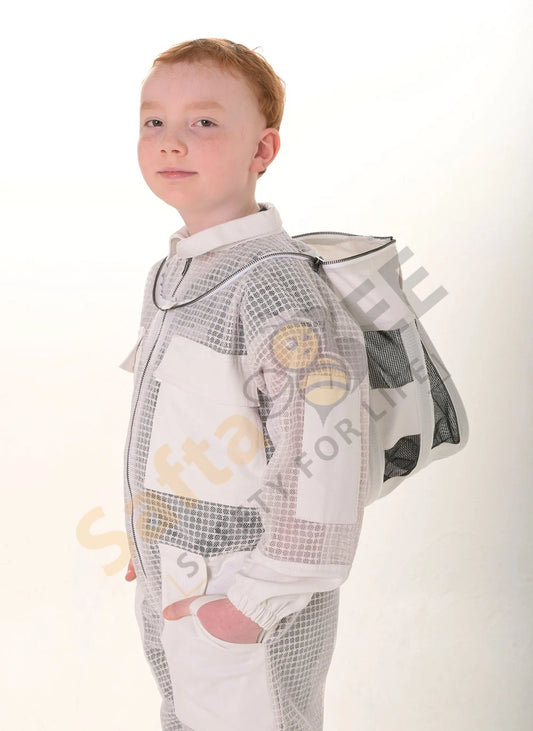 Childrens Beekeeping Suits | 3 Mesh Layer Beekeeper Protective Gear - Safta Bee