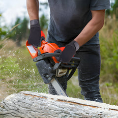 Best Chainsaw Gloves 17 Layers Anti Chainsaw Safety Protection safta bee uk