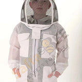 Childrens Beekeeping Suits | 3 Mesh Layer Beekeeper Protective Gear - Safta Bee