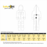  bee keeping suit brown three layer bee suit protection  by safta bee uk