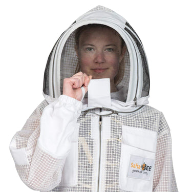Beekeeper Jacket 3-Layer Ultra Ventilated Bee Suit Jacket | Safta Bee UK