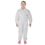 Childrens Beekeeping Suit Cotton White  Detachable Fencing Veil Protective Suits For Kids UK