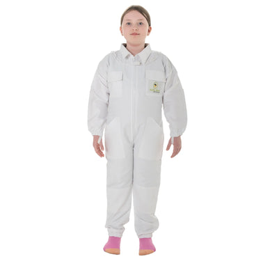 Childrens Beekeeping Suit Cotton White  Detachable Fencing Veil Protective Suits For Kids UK