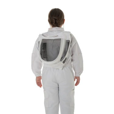 Childrens Beekeeping Suit Cotton White  Detachable Fencing Veil Protective Suits For Kids UK