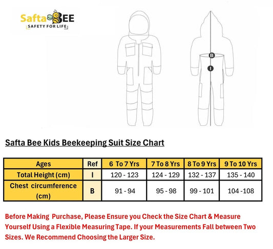 Childrens Beekeeping Suit Cotton White  Detachable Fencing Veil Protective Suits For Kids UK