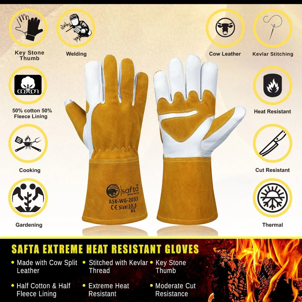 heat resistant gloves description 