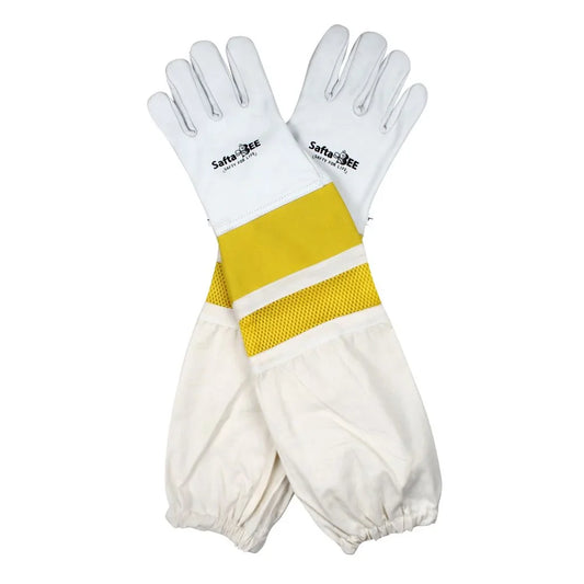 Beekeeping Gloves Adjustable Sleeves Sting Proof