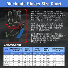 Leather Work Glove | Mechanics Gardening Carpenter Plumber | Safety Gloves