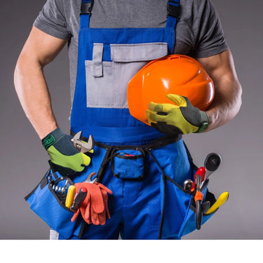 Mechanics Gloves | Work Gloves | Cow Grain Leather Palm | Safety Gloves