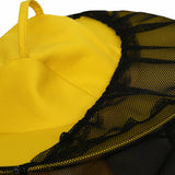Yellow beekeeper Veil Detachable