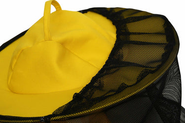 Yellow beekeeper Veil Detachable