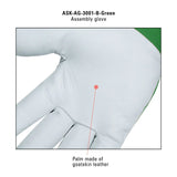 Goatskin leather work gloves