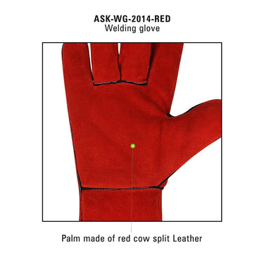 Welding Gloves Red 