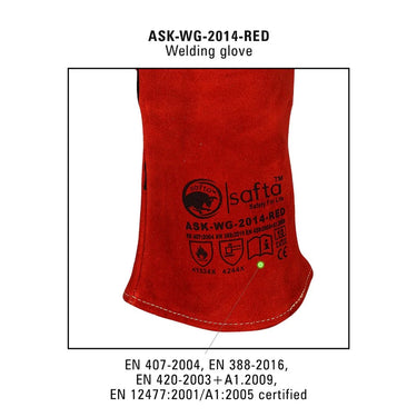 Welding Gloves Red 