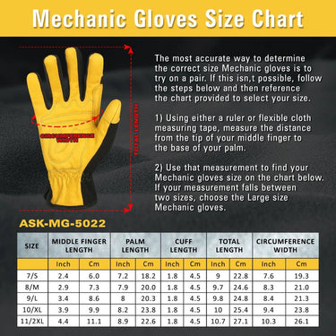 Mechanics Work Gloves