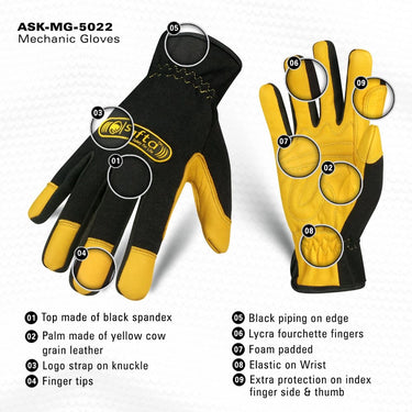 Mechanics Work Gloves