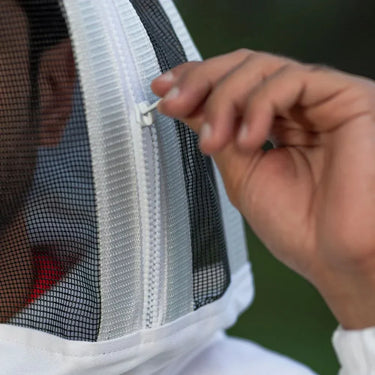 Beekeeper Suit with fencing veil saftabee uk