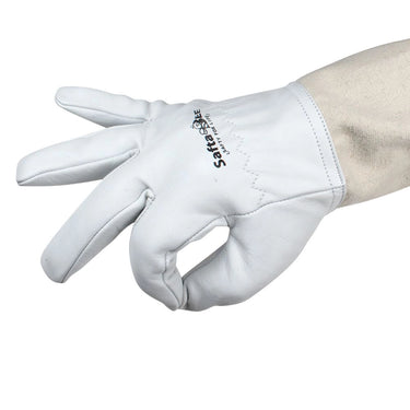 SAFTA Bee Professional Goatskin Beekeeping Gloves
