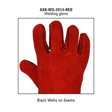Welding Gloves Red 