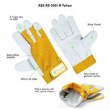 Yellow Work Gloves