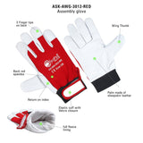 Sheepskin Leather Safety Work Gloves