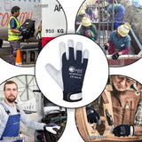 Sheepskin Leather Safety Work Gloves